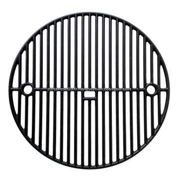 Grille de cuisson à deux niveaux en fonte de qualité supérieure